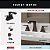 GANCHO DE TOALHA DUPLA ASHLYN DELTA FAUCET de Borracha Limitada 76435-RB Acessório de Banheiro em Bronze Veneziano - Imagem 4