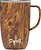 Caneca de viagem de aço inoxidável S'well com alça - 16oz - Teakwood - Recipiente triplo isolado a vácuo projetado para manter as bebidas geladas por 10 horas e quentes por 3 - Garra - Imagem 1
