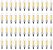 Lâmpada LED Sigalux E12 com base em formato de candelabro, regulável, lâmpadas LED para lustres, lâmpadas LED equivalentes a 60 watts, formato B10, luz branca suave de 2700K, l - Imagem 1