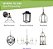 Lâmpada LED Sigalux E12 com base em formato de candelabro, regulável, lâmpadas LED para lustres, lâmpadas LED equivalentes a 60 watts, formato B10, luz branca suave de 2700K, l - Imagem 5