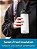 CamelBak Chute Mag Garrafa de Água de Aço Inoxidável Isolada a Vácuo de 20oz, Preto - Imagem 4