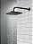 Cabeça de chuveiro com chuva única Delta Faucet preta, cabeça de chuveiro de chuva, cabeça de chuveiro preta quadrada, cabeça de chuveiro preta fosca de chuva, cabeça de chuveiro de metal - Imagem 2