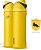 Garrafa de Água Isolada de Aço Inoxidável com Canudo Owala Harry Potter FreeSip, Garrafa de Água Esportiva Livre de BPA, Ótima para Viagens, 24 oz, Lufa-Lufa - Imagem 5