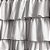 Lush Decor Belle Valance Cortina Única Estilo Vintage Chic, 84 L x 18 A, Cinza - Imagem 3