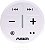 Controle Remoto Sem Fio Fusion MS-ARX70W, Branco, Uma Marca Garmin - Imagem 1