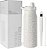Garrafa de Água Filtrada Simple Modern | Garrafas de água de viagem isoladas de aço inoxidável com filtro de carbono | Reutilizável para água limpa durante o trajeto | Coleção Mesa | 34oz, Leopardo - Imagem 1