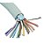 Cabo de vários condutores Jameco Valuepro 5719-CL-25 15 condutores blindados de 24 AWG 25 pés - Imagem 1