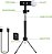 Bastão de Selfie sem fio da Cellet com Tripé e Controle Remoto para Smartphones, GoPro, Câmera de Ação, iPhones, Galaxy Phones, Google Pixel, Moto. - Imagem 2