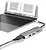 Concentrador multimídia USB Tipo-C Aluratek (AUMC0302F) e leitor de cartão com HDMI - Imagem 1