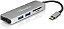 Concentrador multimídia USB Tipo-C Aluratek (AUMC0302F) e leitor de cartão com HDMI - Imagem 2