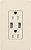 Tomada duplex USB de 15 amperes Lutron Claro | CAR-15-UBTR-LA | Light Almond - Imagem 2