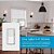 Interruptor de Dimmer Inteligente Lutron Diva para Iluminação Inteligente Caséta | Sem Fio Neutro Necessário | DVRF-6L-BR | Marrom - Imagem 3
