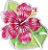 Coleção de Copos Tervis Ilha Tropical Hibisco Feitos nos EUA Copo de Viagem Isolado de Parede Dupla Mantém Bebidas Fria e Quente, Garrafa de Água de 24oz, Hibisco Vermelho da Ilha - Imagem 2