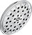 Chuveiro de mão com 4 padrões de jato, limpeza por toque e spray H2OKinetic PowerDrench e UltraSoak, cromado 52487 da Delta Faucet. - Imagem 1