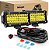 Barra de luz de LED Nilight 2PCS 6,5 polegadas Âmbar 120W Spot Flood Combo 12000LM Triplo Fileiras à Prova d'Água Luzes de Neblina Fora da Estrada com Jogo de Chicote de - Imagem 1