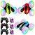 Brinquedo de Carro de Controle Remoto Geefia 3Pcs para Crianças, Carros de Acrobacias RC de 2.4GHz com Luzes nas Rodas, Carros de Alta Velocidade 4WD Off Road de Dupla Face Gir - Imagem 1