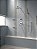 Chuveiro de Mão Ajustável de Parede H2Okinetic, Preto Fosco, da Delta Faucet 55567-BL - Imagem 5