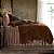 Acabamento de cama de veludo de seda falsa Stella HiEnd Accents, rosa empoeirado, tamanho super queen, roupa de cama romântica estilo moderno ocidental tradicional - Imagem 2