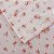 Fios modernos - Lençóis de microfibra macia com estampa de rosas - Luxuosos lençóis de microfibra - Inclui lençol de baixo, lençol com elástico e fronhas. - Imagem 3
