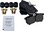 Pastilhas de Freio a Disco TRQ Premium Posi de Semi Metálicas Traseiras para Ford Focus 01-07 Novo - Imagem 1