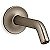 KOHLER 933-BV Braço e Flange do Chuveiro Purist, Acessórios do Chuveiro, Conexão 1/2 - 14 NPT, Serve em qualquer Chuveiro KOHLER, Bronze Escovado Vibrante - Imagem 1