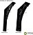 Suporte de metal Ekena Millwork BKTM01X07X10SCRABS, 1 1/2 L x 7 1/2 P x 10 A, latão envelhecido. - Imagem 2