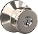 Maçaneta Bowery Schlage F51A BWE 618 PLY com fechadura de entrada com chave, acabamento em níquel polido - Imagem 1