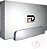Disco Rígido Externo Fantom Drives FD 6TB 7200RPM - USB 3.2 Gen 1-5Gbps & eSATA - GForce 3 Aluminum - Prata - Compatível com Mac/Windows/PS4/Xbox - Imagem 1