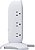 Protetor de Surtos Tripp Lite Torre 5 Tomadas 3 Portas USB Cabo de 6ft 5-15P Branco (TLP66USB) - Imagem 5
