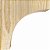 Peça de madeira trabalhada Ekena Millwork COR06X06X06HUN00RDF 6W x 6D x 6H Huntington Rough Sawn, Abeto Douglas - Imagem 3