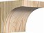 Peça de madeira trabalhada Ekena Millwork COR06X06X06HUN00RDF 6W x 6D x 6H Huntington Rough Sawn, Abeto Douglas - Imagem 1
