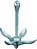 Ancora de Galvanizada Dobrável Sea-Dog 318003 - 3.5 lbs, Azul - Imagem 1