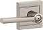 SCHLAGE F40 LAT 619 ULD Alavanca de Latitude com Acabamento Upland para Cama e Banho, Trava de Níquel Acetinado - Imagem 1