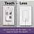 Interruptor de sensor de movimento Lutron Maestro com placa de parede | 2 Amp, monopolar | MS-OPS2HW-WH | Branco - Imagem 2
