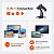 Indicador de Nível de Bateria sem Fio 1D 2D QR Scanner de Código de Barras 3 em 1 Tera Pro 2023, Funciona com Bluetooth e 2.4G sem Fio e USB com Vibração Alerta HW - Imagem 5