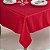 Coleção Gloria SARO LIFESTYLE 8574.R65120B - Toalha de Mesa com Design Costurado, Vermelha, 65 x 120 - Imagem 3