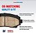 Pastilhas de freio traseiras de disco de cerâmica NWF-PTC1275 para Chevrolet Equinox GMC Terrain Saturn Vue Captiva Sport Pontiac Torrent Suzuki XL-7. - Imagem 4
