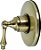 Controle de Volume Vintage Kingston Brass KB3003AL, Latão Antigo 5.38 x 5.38 x 3 - Imagem 1