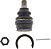 Articulação Esférica da Suspensão TRW JBJ487 para Toyota Land Cruiser: 1998-2007 e outras aplicações Inferior - Imagem 1