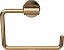 Amerock BH26541BBZ | Golden Champagne Toalheiro | 6-7/16 pol (164 mm) Comprimento Toalheiro | Arrondi | Suporte de Toalha de Mão para Parede do Banheiro | Pequeno Suporte de To - Imagem 2