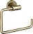Amerock BH26541BBZ | Golden Champagne Toalheiro | 6-7/16 pol (164 mm) Comprimento Toalheiro | Arrondi | Suporte de Toalha de Mão para Parede do Banheiro | Pequeno Suporte de To - Imagem 1