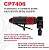 Chicago Pneumatic CP7406 - Ferramenta de Retificadora Angular a Ar, Soldador, Marcenaria, Detalhamento de Automóveis, Polidor de Aço Inoxidável, Serviço Pesado, 1/4 Polegada (6 mm - Imagem 2