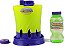 Máquina de fazer bolhas Gazillion Bubble Storm - Fabricante de bolhas portátil - Criação instantânea de bolhas - Brinquedo ao ar livre para crianças - Solução de bolhas de 8 oz incluída - Idade 3+ - Imagem 1
