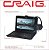 Tablet Craig CMP840 BUN-BK-HD Quad Core 10.1 pol. com case de teclado e fones de ouvido em preto - Imagem 2