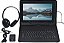 Tablet Craig CMP840 BUN-BK-HD Quad Core 10.1 pol. com case de teclado e fones de ouvido em preto - Imagem 5