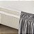 Decoração Luxuosa Saia de Cama com Babados franzidos Elástico Fácil de Enrolar, Queen/King/Cal King, Cinza Escuro - Imagem 3