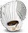 Luva de Softball Fastpitch Franklin Sports - Field Master Fastpitch + Luva de Softball - Luva para destro feminino e infantil - Luvas de Softball Adulto + Juvenil - Branco + Cinza - Imagem 1