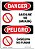 Placa de Perigo OSHA - Gasolina Proibido Fumar Bilíngue | Plástico | Proteja Seu Negócio, Canteiro de Obras, Armazém e Área Comercial | Feito nos EUA - Imagem 1