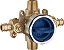Válvula de equilíbrio de pressão GROHE 35112000 GrohSafe 3.0 com acabamento áspero e tampa com válvulas de expansão a frio PEX e paradas de serviço, inacabada - Imagem 1