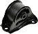 Suporte de motor traseiro TRQ compatível com Acura Integra Honda Civic CRV CR-V Del Sol - Imagem 2
